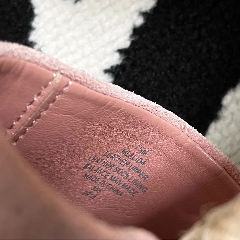 Marc Fisher Alida Espadrille Wedge Sandals In Light Pink Size 7.5 - Picture 15 of 16